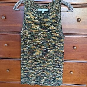 LOFT Earthy Tones Knit Tank